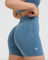 OA | Effortless Seamless Shorts - Moonstone Blue